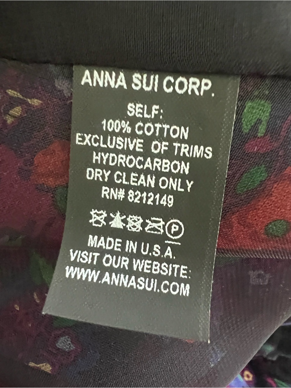 ANNA SUI Floral Camisole - Picture 4 of 5